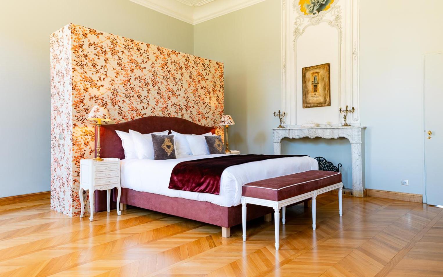 Chateau Talaud Loriol-du-Comtat Zimmer foto