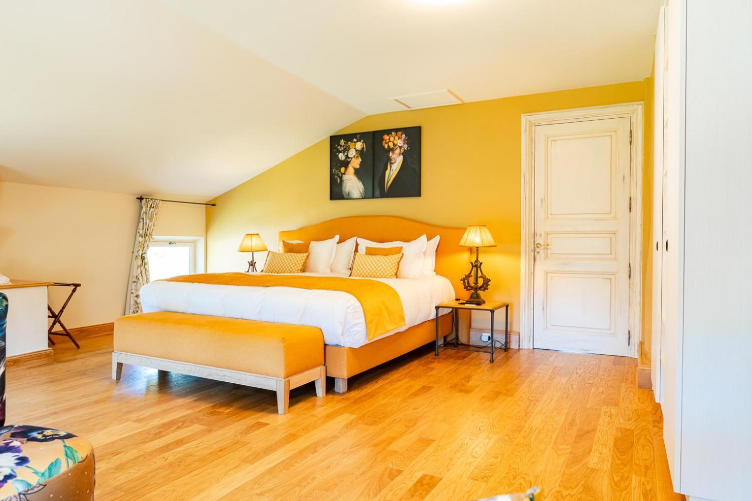 Chateau Talaud Loriol-du-Comtat Zimmer foto